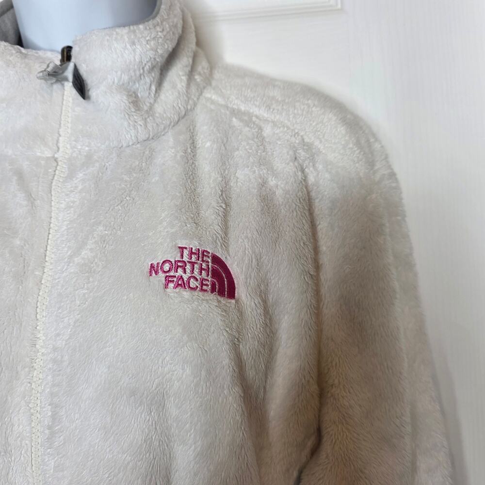 North Face Pink Ribbon Fleece Jacket Size XL. - Picture 3 of 10